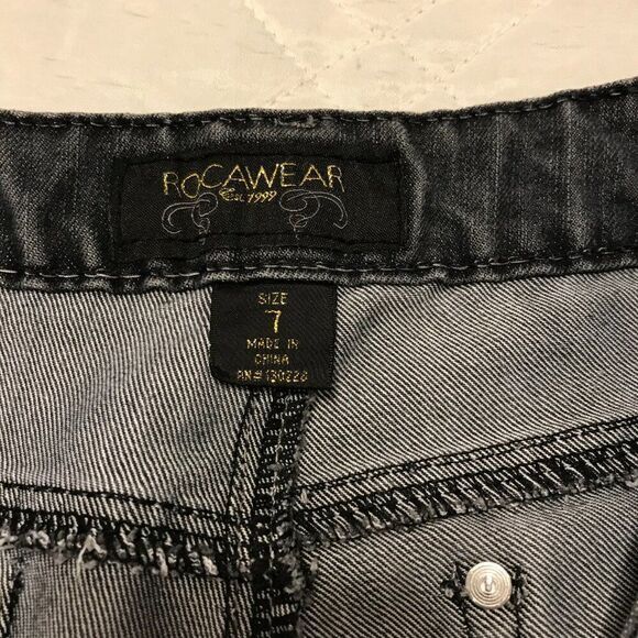 Rocawear‎ black jeans size 7 - Picture 4 of 8